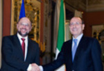 Presidente del Parlamento europeo Martin Schulz