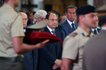 Il Presidente Schifani ai funerali solenni del Caporal Maggiore Scelto Gaetano Tuccillo caduto in Afghanistan.