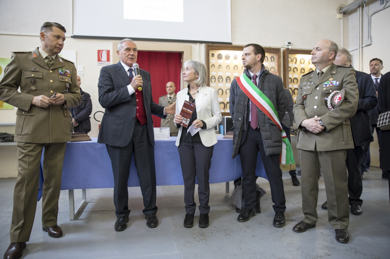 Il Presidente Grasso in visita al Museo Storico dell'Arma di Cavalleria.