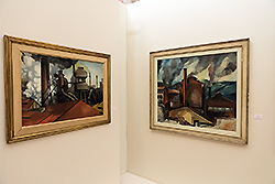 Una immagine della mostra allestita in Sala Zuccari