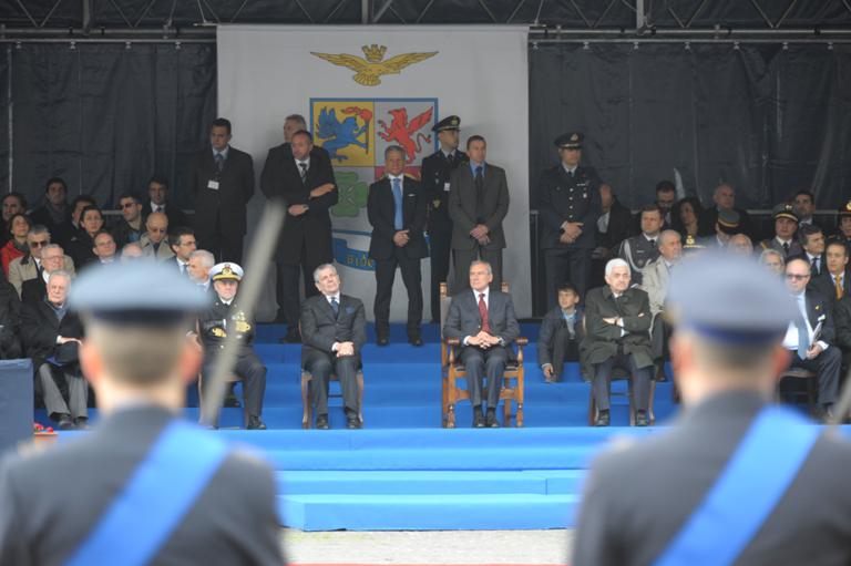 Il Presidente del Senato, Pietro Grasso, alla Cerimonia celebrativa del 90° anniversario della fondazione dell'Aeronautica Militare