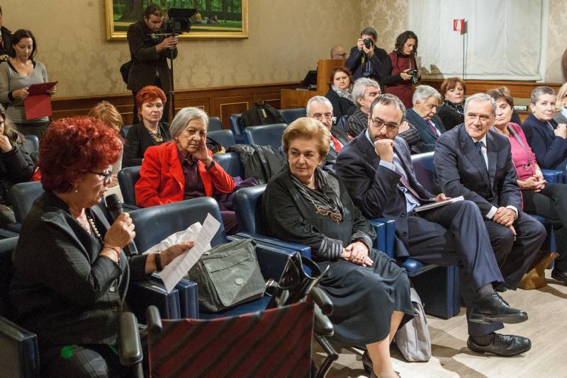 Il Presidente Grasso durante l'Incontro con la delegazione Stop OPG (per la chiusura degli ospedali psichiatrici giudiziari)