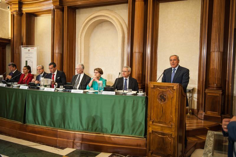 Il Presidente Grasso con il suo discorso ha aperto il convegno di presentazione del rapporto annuale della Commissione
