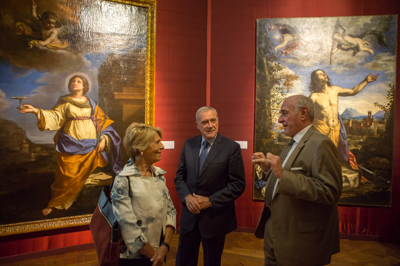 Il Presidente Grasso visita la Mostra 