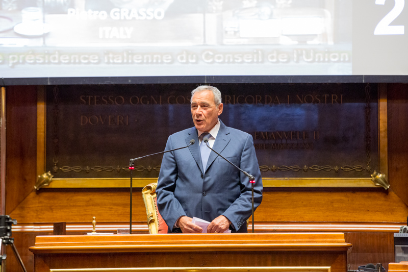 L'intervento del Presidente Grasso alla riunione dei Presidenti della Conferenza degli organi parlamentari specializzati negli affari dell'Unione dei parlamenti dell'Unione europea (COSAC).