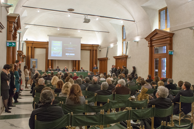 La presentazione del Rapporto di Federculture 2014 in Sala Capitolare (Palazzo della Minerva)