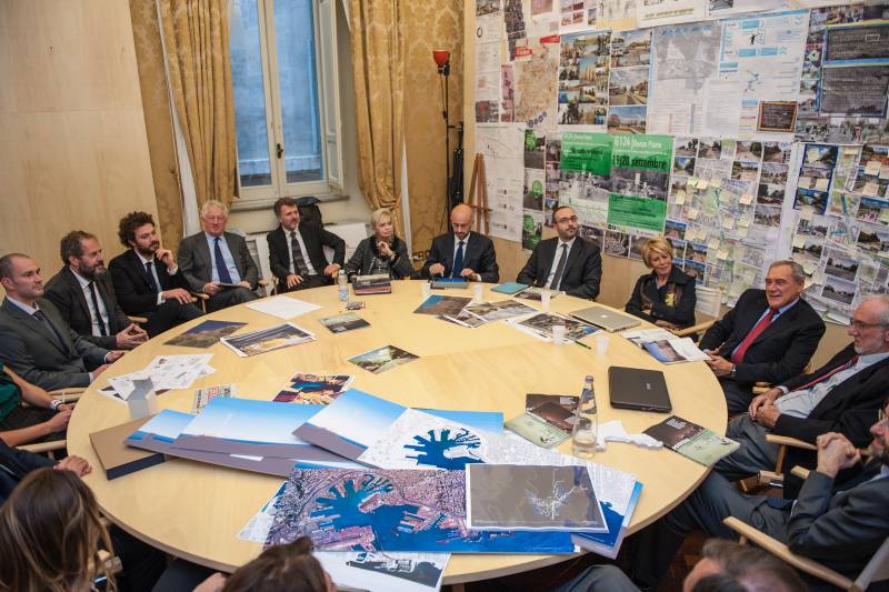 Il presidente Grasso ha incontrato anche gli architetti del gruppo di lavoro G124 apprezzando i loro report sulle periferie di Roma, Torino e Catania