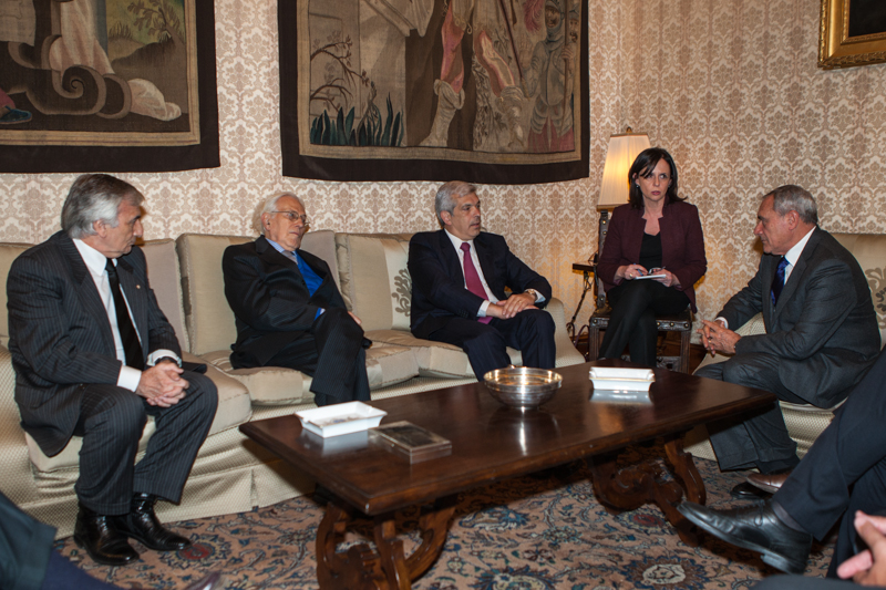 Il Presidente a colloquio con il Presidente della Camera dei Deputati della Repubblica Argentina, Julian Andres Dominguez