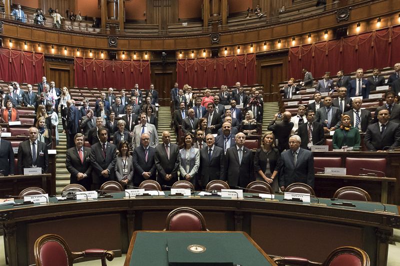 Foto ufficiale della 13° Sessione plenaria dell'Assemblea parlamentare dell'Unione per il Mediterraneo (AP-UpM).