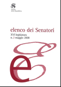 Elenco dei Senatori XVI legislatura n. 2