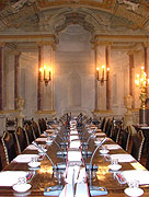 La Sala Pannini dove si riunisce il Consiglio di Presidenza